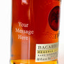 BACARDÍ Reserva Ocho 8 Year Old Rum 70cl/700ml with Personalised Engraved Message, 40% ABV